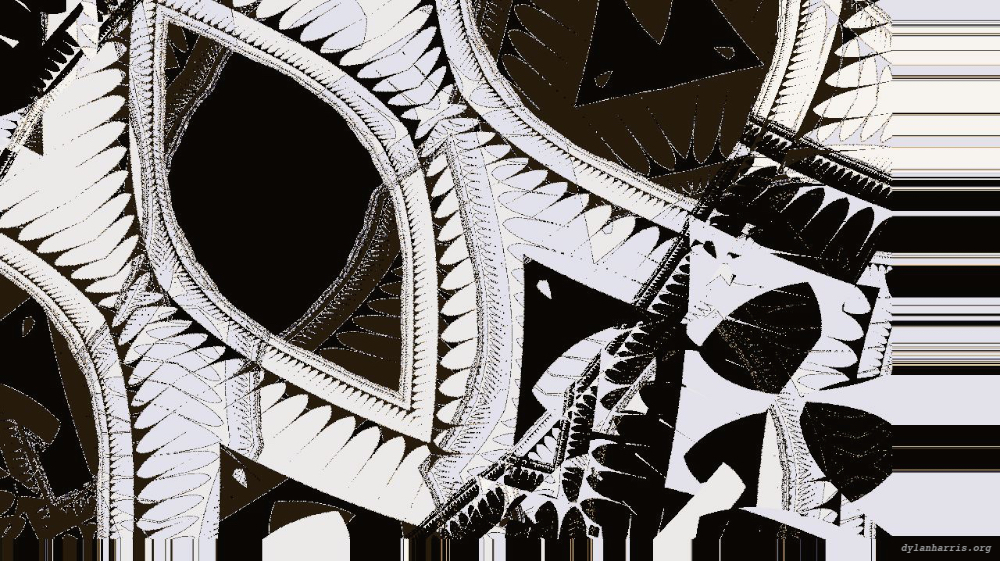 Image 'reflets &mdash; msg &mdash; abstract 1 attractor 4 3'.