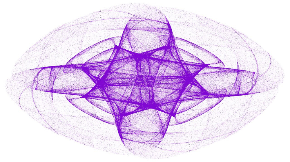 Image 'reflets &mdash; msg &mdash; abstract attractors 1 1'.