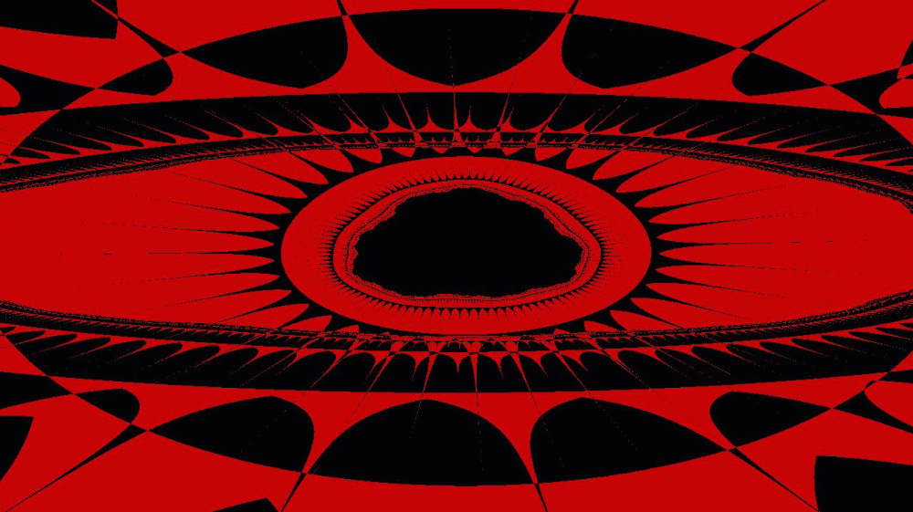 Image 'reflets &mdash; msg &mdash; abstract attractors circular 1 7'.