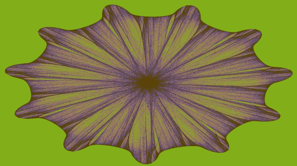 Image 'reflets &mdash; msg &mdash; abstract attractors circular 2 8'.