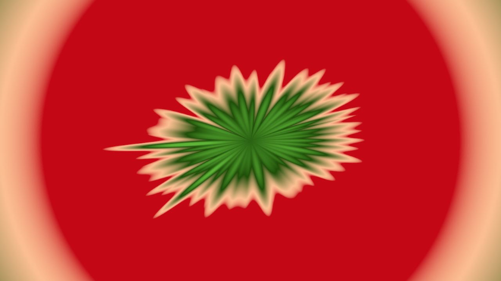 Image 'reflets &mdash; msg &mdash; abstract attractors circular 3 4'.