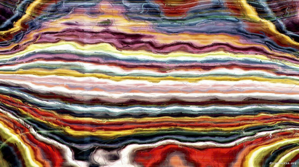 Image 'reflets &mdash; paint action sequence &mdash; autorotoscope experiments 2 2'.