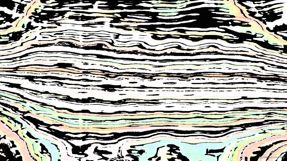 Image 'reflets &mdash; msg &mdash; processing effects 0 black n white 1 7'.