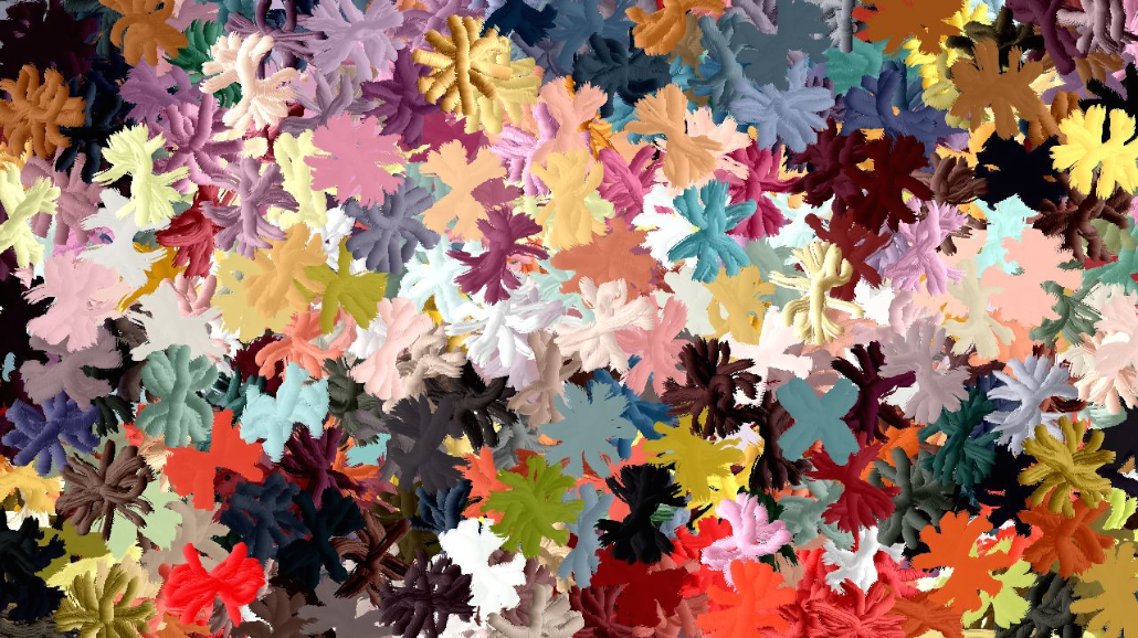 Image 'reflets &mdash; paint synthesiser classic &mdash; 2.0 collection branchy filaments 1 6'.