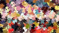 Sixth of 'reflets &mdash; paint synthesiser classic &mdash; 2.0 collection branchy filaments 1'.