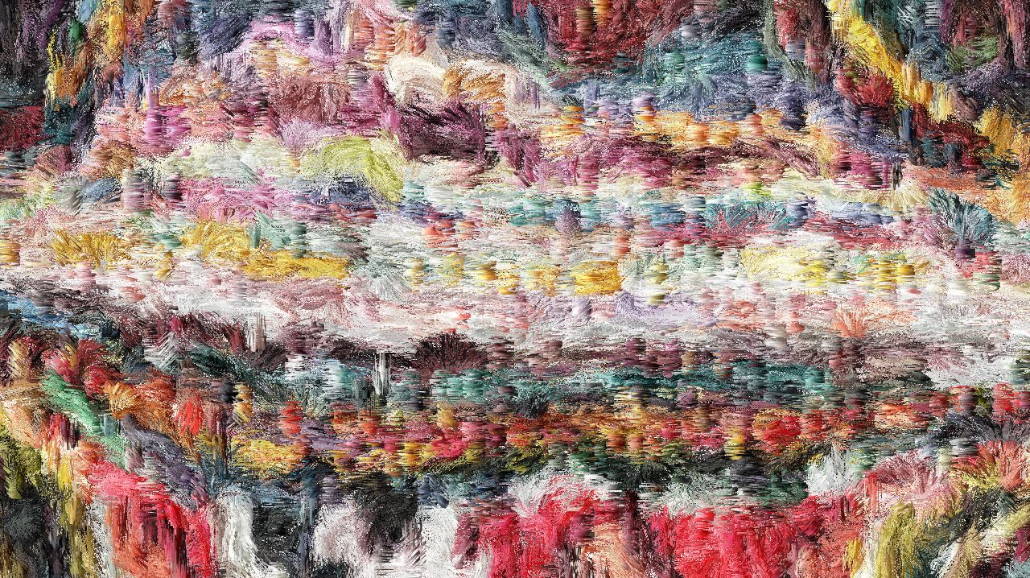 Image 'reflets &mdash; paint synthesiser classic &mdash; 3.5 collection background texture displace 2 2'.