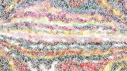 Third of 'reflets &mdash; paint synthesiser classic &mdash; speciality background texture examples 2'.