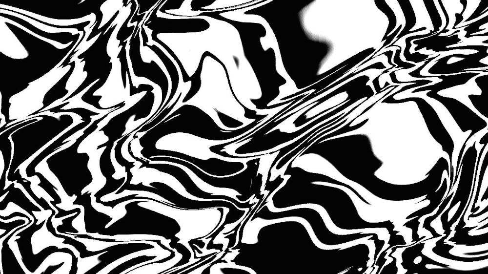 Image 'reflets &mdash; msg &mdash; abstract black & white 2'.
