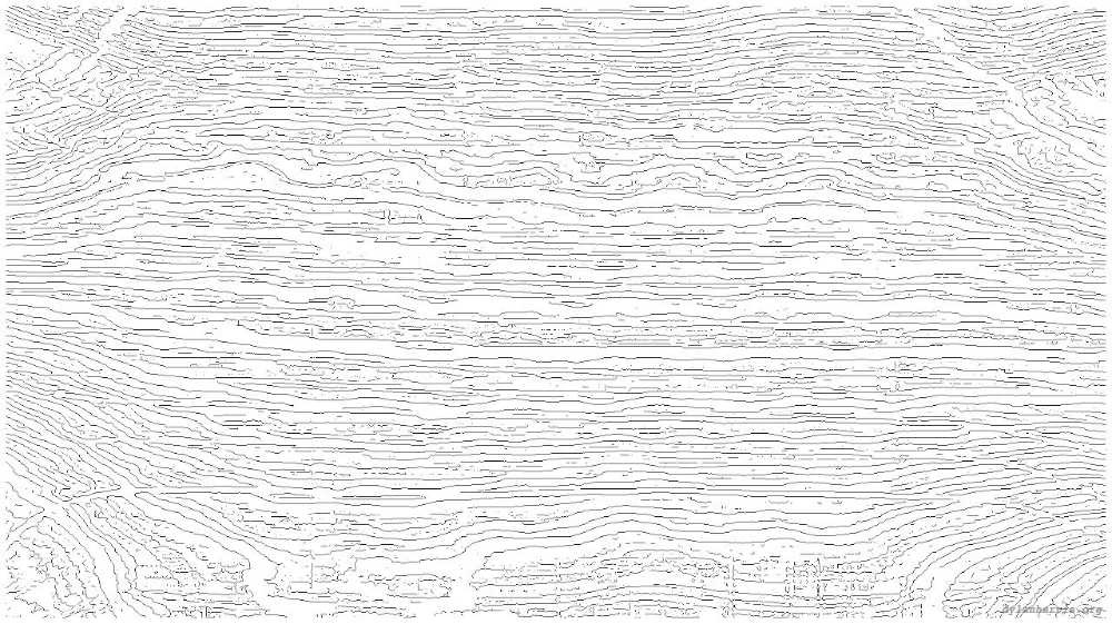 Image 'reflets &mdash; msg &mdash; variations 0 bw abstraction 1 6'.