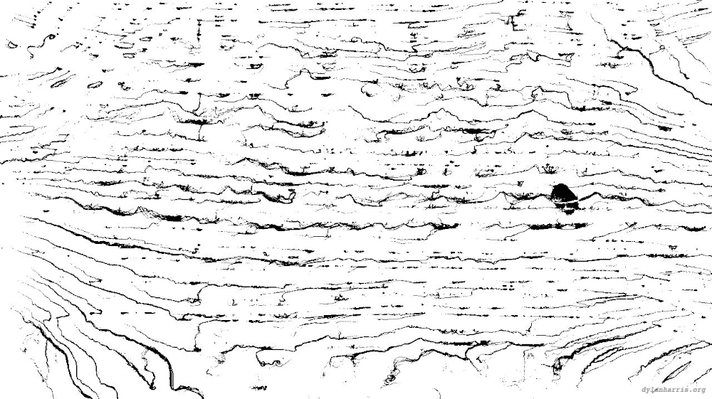 Image 'reflets &mdash; msg &mdash; variations 0 bw abstraction 1 7'.