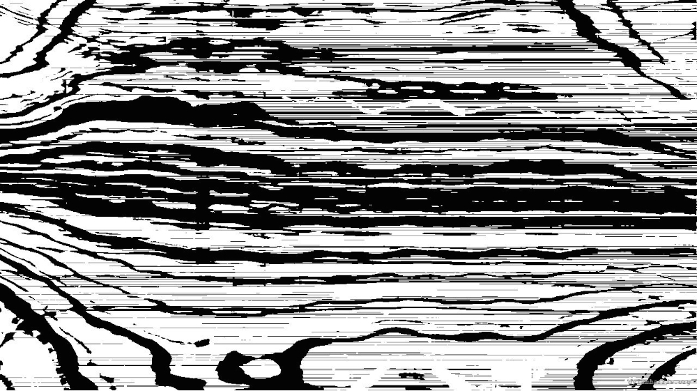 Image 'reflets &mdash; msg &mdash; variations 0 bw abstraction 2 1'.