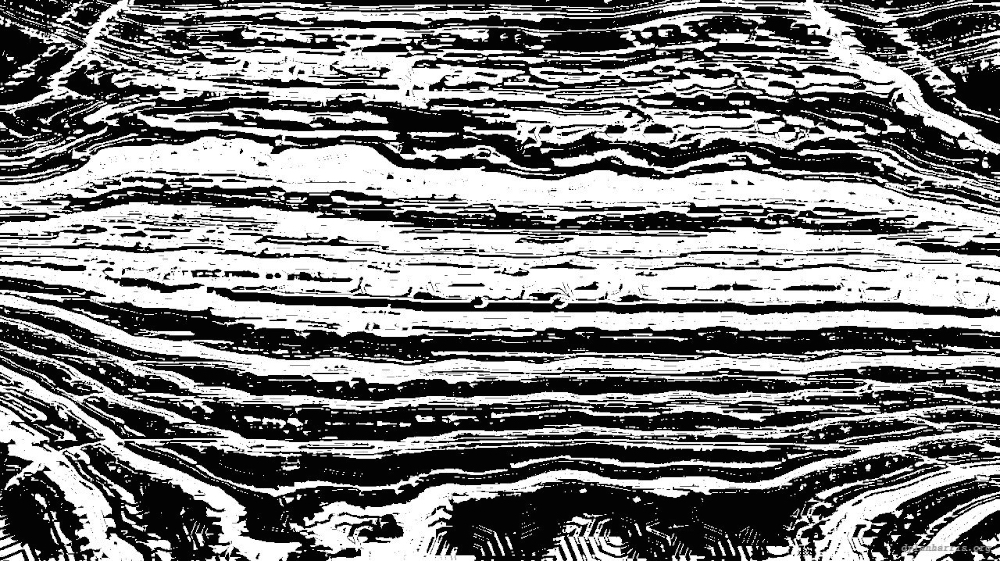 Image 'reflets &mdash; msg &mdash; processing effects 0 bw chamfer 1 2 4'.