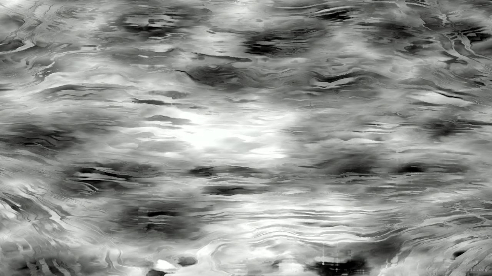 Image 'reflets &mdash; paint action sequence &mdash; bw effects 1 4'.