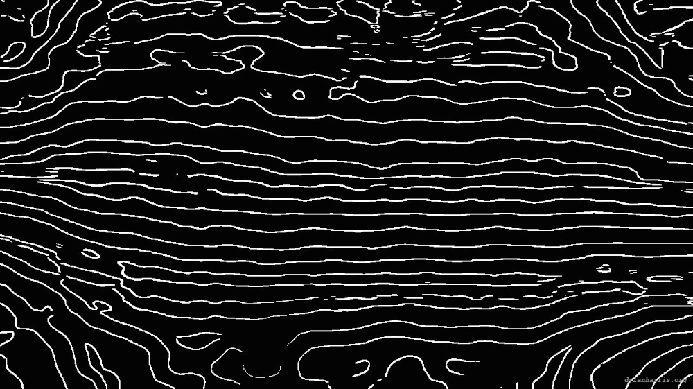 Image 'reflets &mdash; msg &mdash; processing effects 1 bw form 1 1 2'.