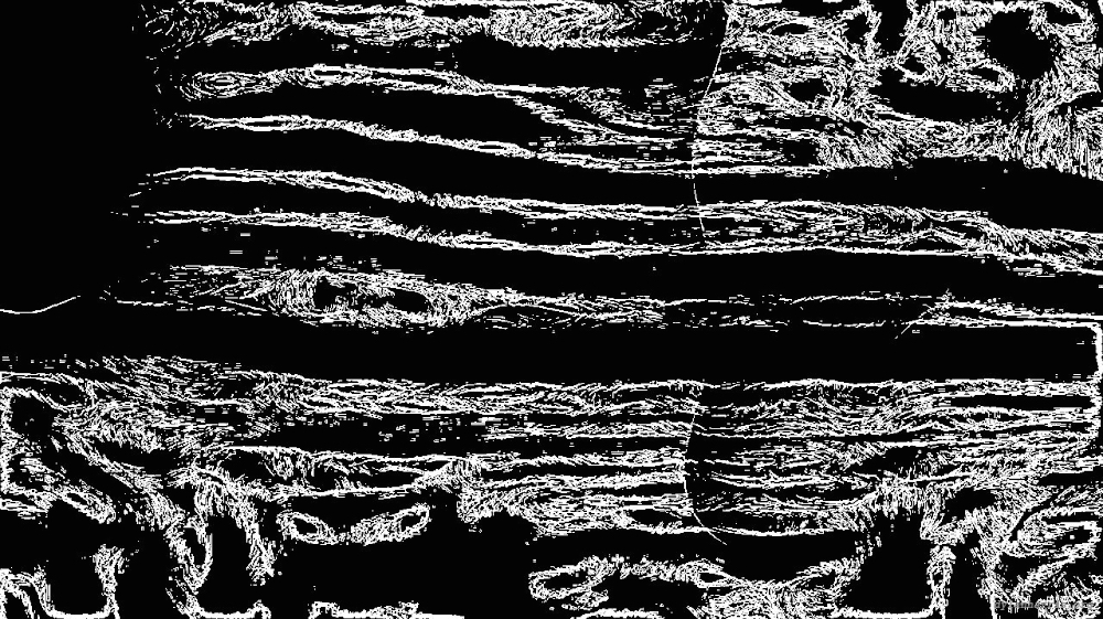 Image 'reflets &mdash; msg &mdash; processing effects 1 bw form 1 1 2'.