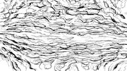 Eighth of 'reflets &mdash; paint synthesiser classic &mdash; 2.0 collection BW hatch 1 1'.