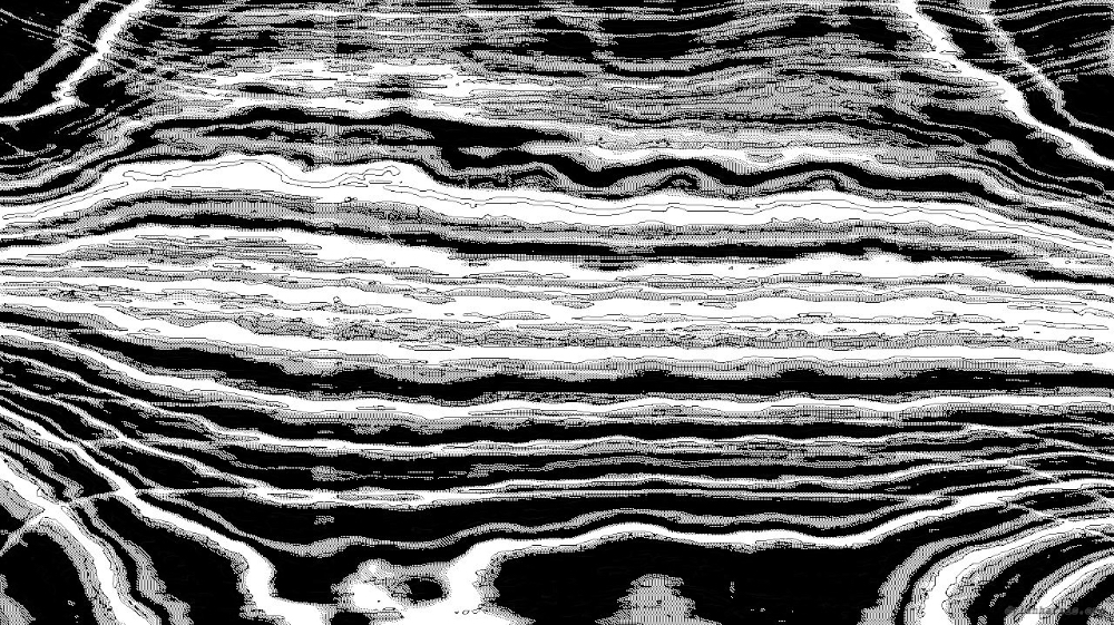 Image 'reflets &mdash; paint action sequence &mdash; bw sketch examples 1 8'.