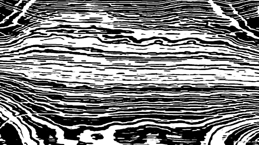 Image 'reflets &mdash; paint action sequence &mdash; BW sketch ideas 2 2'.