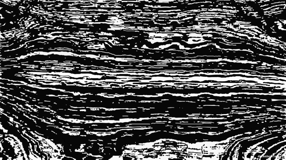 Image 'reflets &mdash; paint action sequence &mdash; BW sketch ideas 2 8'.