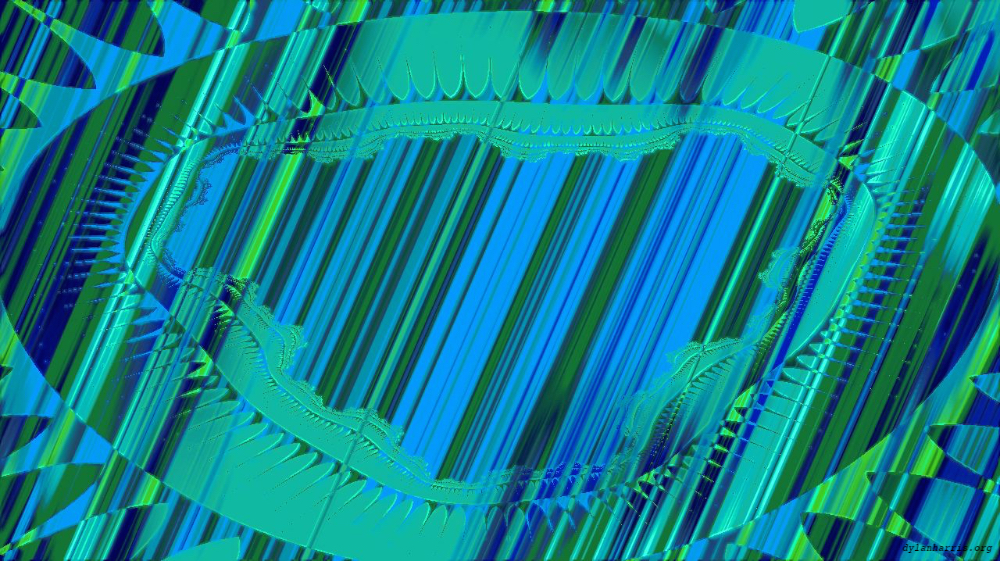 Image 'reflets &mdash; msg &mdash; variations 0 complex attractors 2 4'.