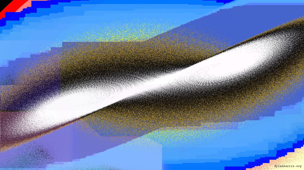 Image 'reflets &mdash; msg &mdash; variations 0 complex attractors 3 2'.