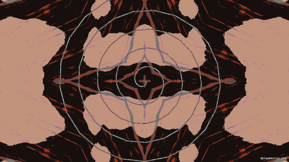 Image 'reflets &mdash; msg &mdash; variations 0 complex attractors 4 7'.