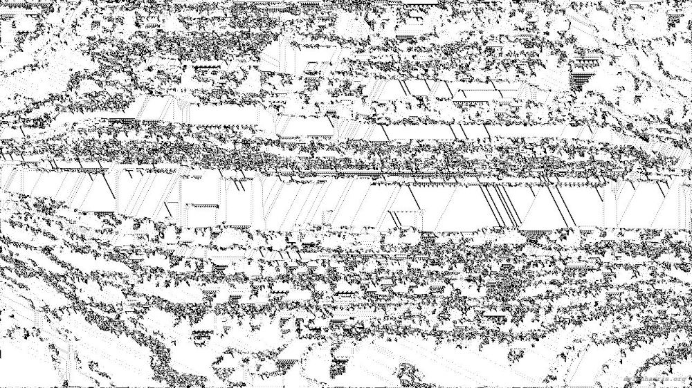 Image 'reflets &mdash; msg &mdash; processing effects 1 ca noise proc 1 6'.