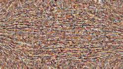 Seventh of 'reflets &mdash; paint synthesiser classic &mdash; 3.0 collection canvas manipulation'.