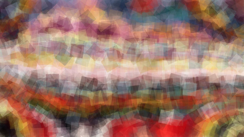 Image 'reflets &mdash; paint synthesiser classic &mdash; users chuck&rsquo;s autodraw regions as brush 7'.