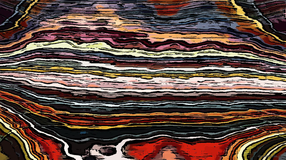 Image 'reflets &mdash; paint action sequence &mdash; cartoon 1 4'.