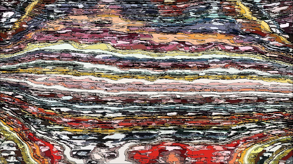 Image 'reflets &mdash; paint action sequence &mdash; cartoon 1 6'.