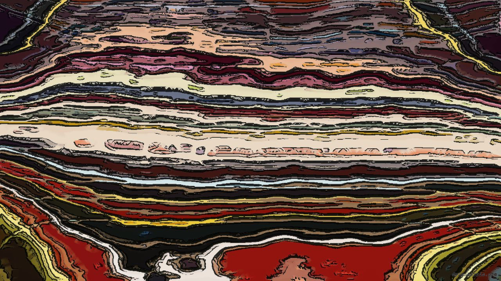 Image 'reflets &mdash; paint action sequence &mdash; cartoon 2 7'.