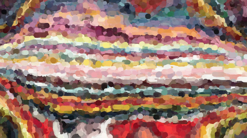 Image 'reflets &mdash; paint synthesiser classic &mdash; cd hand drawn media graphic media ink 1 7'.