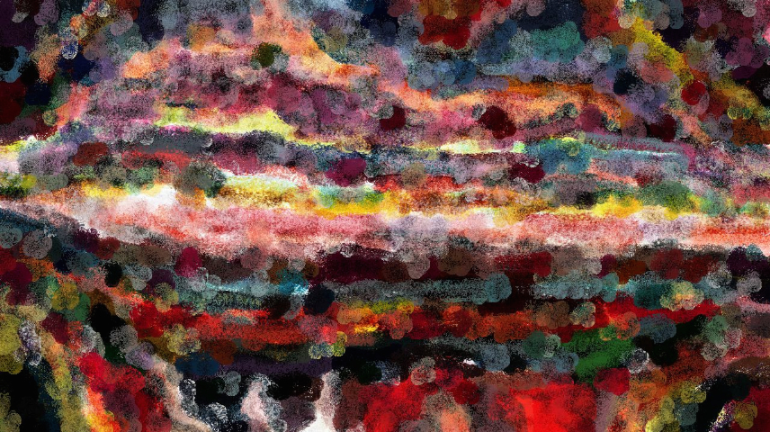 Image 'reflets &mdash; paint synthesiser classic &mdash; cd hand drawn media textured media textured 2 5'.