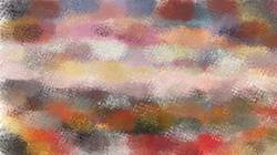 Third of 'reflets &mdash; paint synthesiser classic &mdash; cd hand drawn media textured media textured 2'.