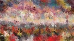 Sixth of 'reflets &mdash; paint synthesiser classic &mdash; cd hand drawn media textured media textured 2'.