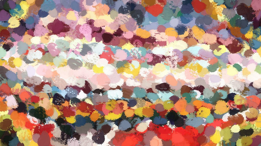 Image 'reflets &mdash; paint synthesiser classic &mdash; cd hand drawn media wet media acrylic 1 1'.