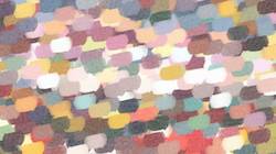 Eighth of 'reflets &mdash; paint synthesiser classic &mdash; cd hand drawn media wet media acrylic 1'.