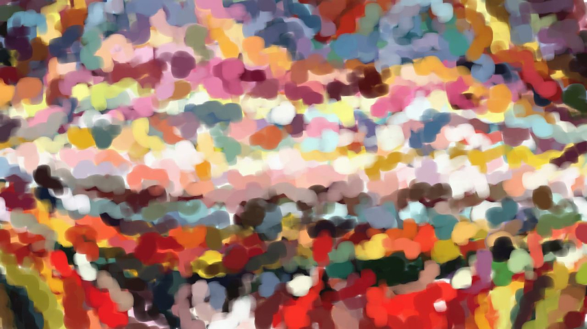 Image 'reflets &mdash; paint synthesiser classic &mdash; cd hand drawn media wet media marker 4'.