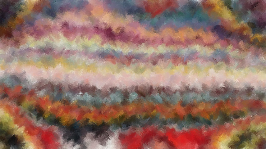 Image 'reflets &mdash; paint synthesiser classic &mdash; cd hand drawn media wet media oil 3 7'.