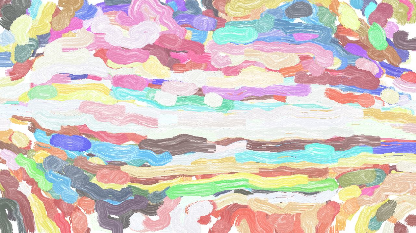 Image 'reflets &mdash; paint synthesiser classic &mdash; cd hand drawn media wet media oil 4 2'.