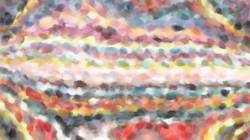 Third of 'reflets &mdash; paint synthesiser classic &mdash; cd hand drawn media wet media watercolour 2'.