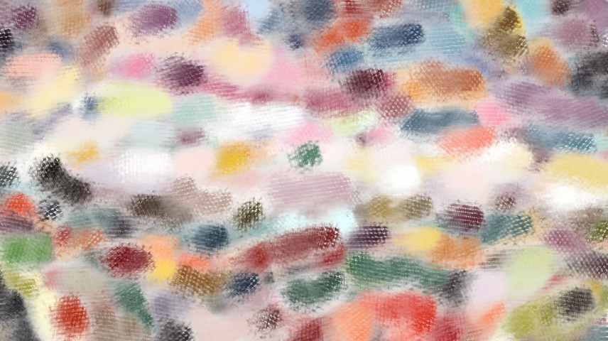 Image 'reflets &mdash; paint synthesiser classic &mdash; cd hand drawn media wet media watercolour 3 2'.