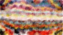 Sixth of 'reflets &mdash; paint synthesiser classic &mdash; cd hand drawn media wet media watercolour 3'.