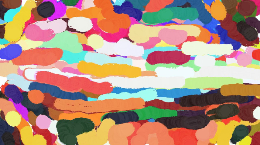 Image 'reflets &mdash; paint synthesiser classic &mdash; cd hand drawn media wet media watercolour 5 1'.