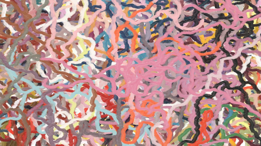 Image 'reflets &mdash; paint synthesiser classic &mdash; cd hand drawn media wet media wet 2 8'.