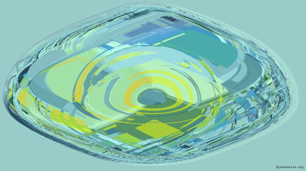 Image 'reflets &mdash; msg &mdash; variations 1 centred 2 5'.