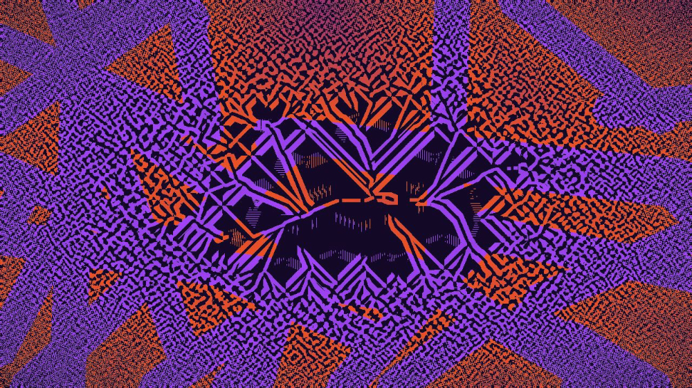 Image 'reflets &mdash; msg &mdash; abstract centre focused 1 2'.