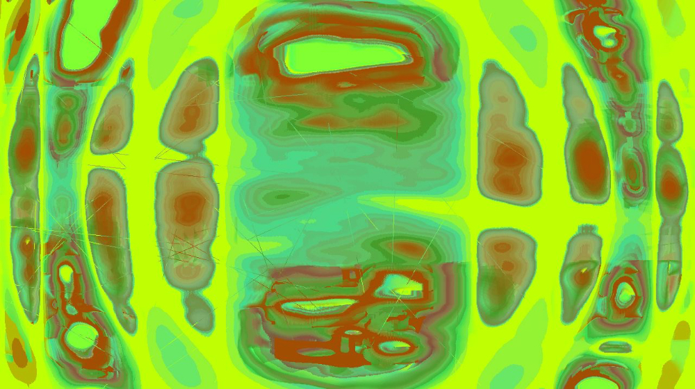 Image 'reflets &mdash; msg &mdash; abstract circular 1 1 4'.