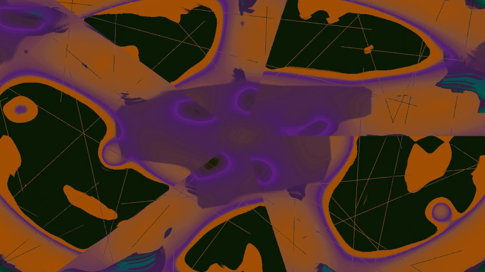 Image 'reflets &mdash; msg &mdash; abstract circular 1 2 4'.